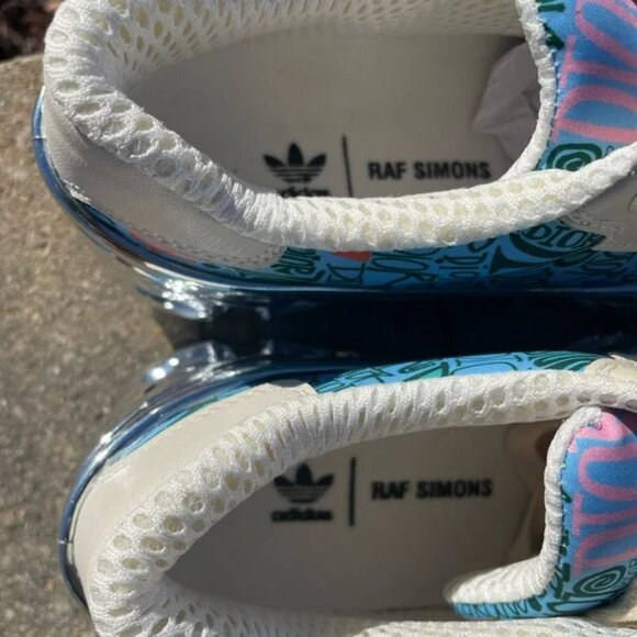 NWOT Adidas x Raf Simons DIOR Mirrored Ozweego Sneakers Womens 7.5 - Picture 7 of 10